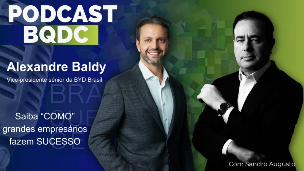 Alexandre Baldy participa do podcast “BQDC”