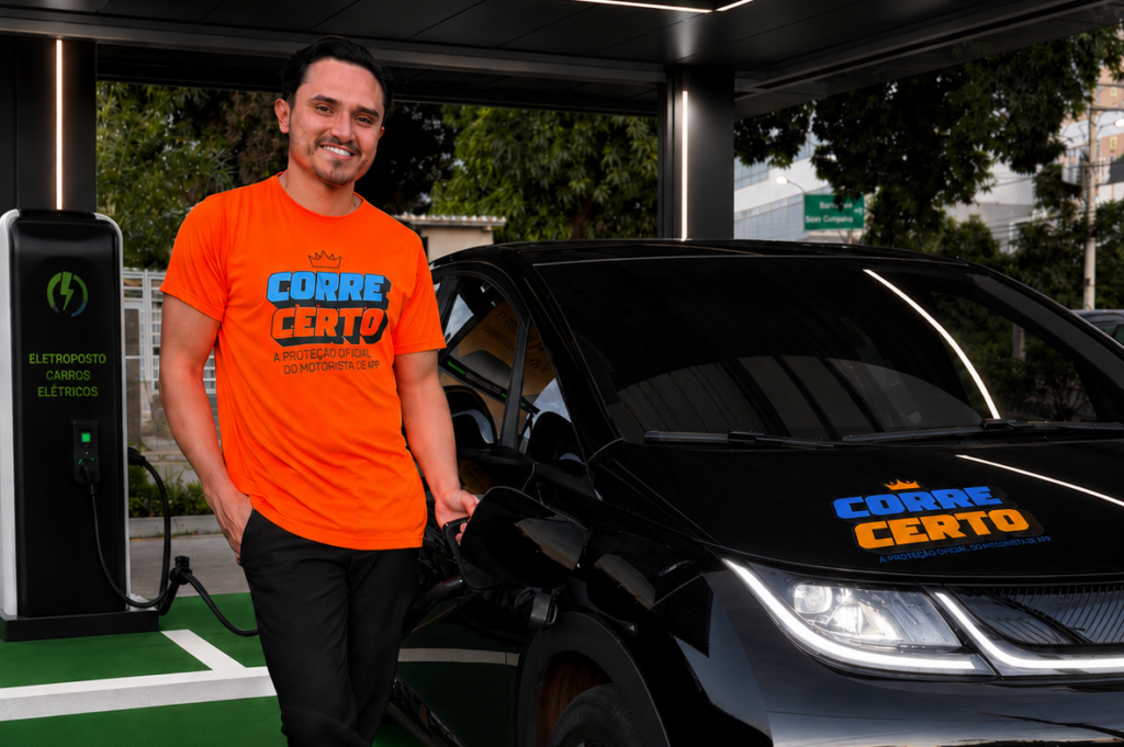 Corre Certo lança proteção inédita para veículos elétricos e impulsiona ganhos dos motoristas
