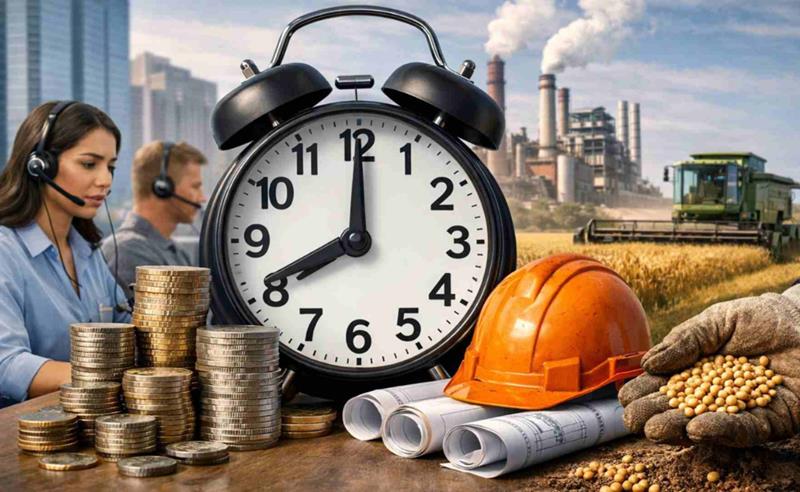 Adeus ao 6×1:
Empresas terão de rever escalas, custos e produtividade diante do avanço das propostas de redução da jornada de trabalho no Brasil